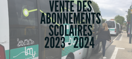 abonnements scolaires CMONBUS